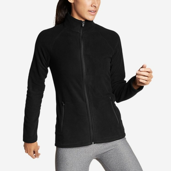 Eddie Bauer Sweaters - Eddie Bauer Sweater Fleece Full Zip 2X, black NWT
